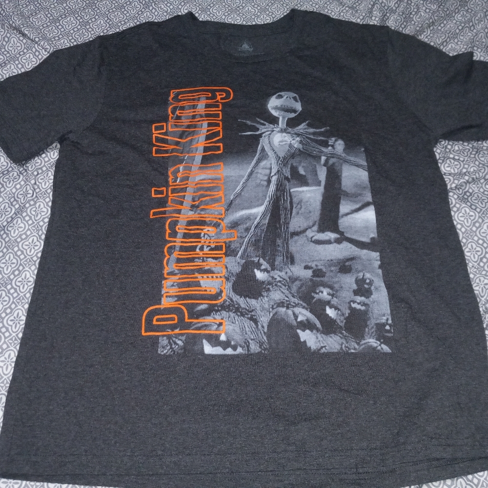 Disney Nightmare Before Christmas Pumpkin King Tee Shirt Size Large